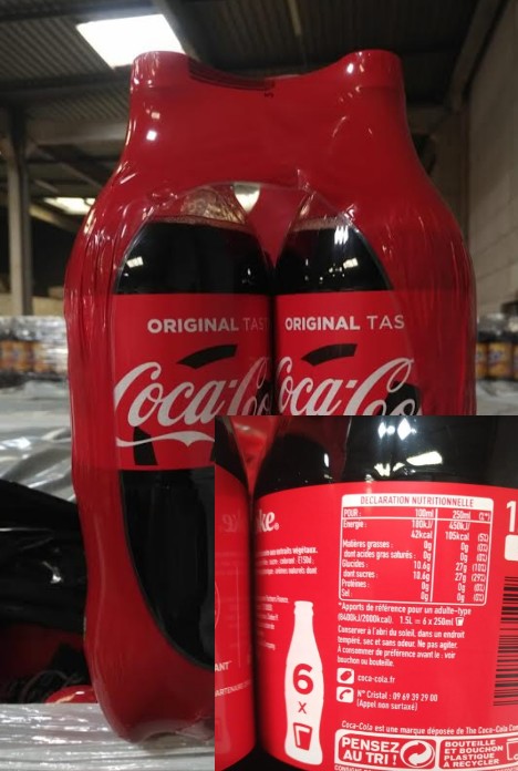  COCA COLA ORIGINE FRANCE 1 46 HT DEPART ENTREPOT 440 Packs De 6 