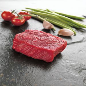 Viande surgelée - viandes et oeufs nous produisons et commercialisons de manière permanente -pavé de rumsteck 180g - conditionnement - sous vide individuel carton de 20 pièces 