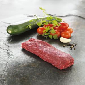 onglet canon de boeufsurgelée - viandes et oeufs nous produisons et commercialisons de manière permanente - onglet canon de boeuf 180g ; sous vide individuel - carton de 20 pièces