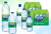 EAU DE SOURCE CANADIENNE ,,NAYA,, - boissons non alcolisée eau de source canadienne , , naya, , --caisse 12x1, 5l,  56 caisses par palette,  21 palettes par container de 40',  prix 5, 89$ par caisse.--caisse 24x600ml,  72 caisses par palette,  21 palettes par container de 40',  prix 4, 89$ par caisse. -- 