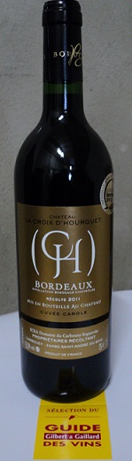 vin de bordeaux - vins producteur vend bordeaux rouge 2012 medaille d'or au concours generale agricole de paris à 2.50 €/bte ht quantité 15000 btes et bordeaux rouge 2012 medaille d'or au guide gilbert et gaillard à 2.20 €/bte (20000 btes) et du bordeaux rouge 2011 medaille d'argent au concours de bor