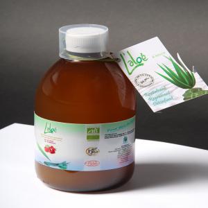 Jus d_aloe vera aux grenade - boissons non alcolisée the association between the aloe vera gel and extract active pomegranate cell renewal,  improves skin elasticity and regenerates the skin. it is particularly suitable for mature skin,  damaged and sensitive.--properties---   - anti-aging active--   -  repairer--   - regenerating--    - anti-inflammato