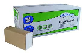 essuie mains papier plié - hygiene entretien essuie mains feuille à feuille --palette 40 cartons --container 40 ,  20  --camion 38 ou 35 palettes --prix dégressif selon qté --possibilité de mixé le container ou camion avec papier toilette ou essuie mains rouleaux