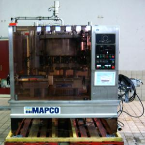 Remplisseuse MAPCO 4000 bph,  - boissons non alcolisée tireuse d'occasion legerement isobarométrique mapco 21 becs,  type tvr21/7,  droite/gauche,  cadence 6 000 bouteilles / heure,  l'année 1993,  bien entretenu,  bon état de marche,  formats bourgogne 37, 5 ,  50, 0,  75, 0 ,  100, 0 ,  150.0,  bordeaux 50, 0,  75, 0 ,  100, 0 ,  150.0. autres formats.