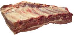 VENTE DE LA VIANDE DE BOEUF : COTIS DE PORC - viandes et oeufs vente de cotis de porc--tailles des cartons - l385 x h170 x l290--poids du cartons - 5 kg--25mt cotis de porc meaty. 1, 50€/kg exworks.--