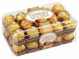 Rocher Bom t30 375 gr - produits sucrés rocher bom t30 375 gr; 720 unités/palette. quantité minimum-3 600 unités ,  délai de livraison-2 semaines.