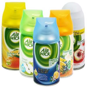 Airwick Fm  250 ml - hygiene entretien airwick fm anti tabac recharge 250 ml; 1980 unités/palette. il y a des differentes references.--demande minimum - 19800 unités. livraison 2semaines--