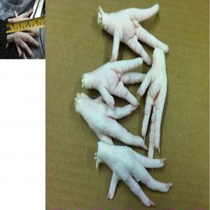 Pate de poulet - class A - meat and eggs quality-chicken feet, white, no dots, normally a chicken feet weigh at 30g-40g.high quality is required!----quantity -normally we import frozen chicken feet through shipment, with 40hq size container, 1container is  ----               about 22ton-25ton, every month our minimum order is better above 10 con