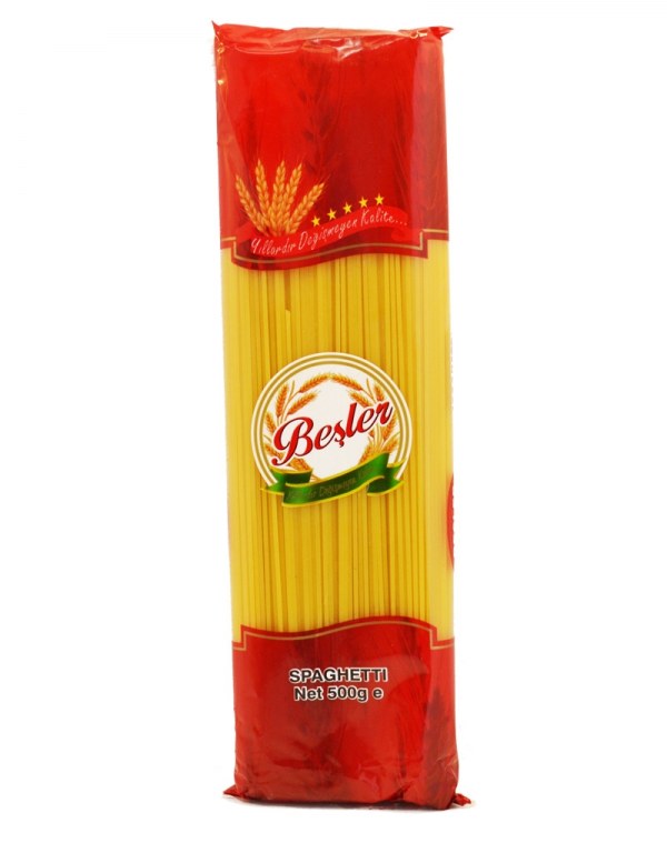 spaghetti - patisserie spaghetti semoule de blé dur 500 grammes de très bonnes qualité et a bon prix 0, 45 euro/kg ou 0, 225 euro/500 grammes quantité minimum - un conteneur mode de payement - payement avant chargement livraison - afrique oust dans 15 jours dans l'attente de vos commandes veillez