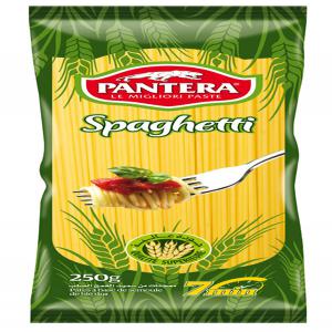 Vente spaghettis Pantera - féculents nous sommes producteur et exportateur de spaghettis qualité or. basé au maroc,  recherchons des clients pour vente de spaghettis à base de blé dur,  tendre ou mélange. - packaging - 40x250g,  20x500g,  carton vrac de 12kg ----- prix attractif selon volumes--