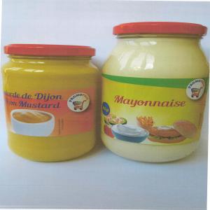 MAYONNAISSE MOUTARDE  DISPONIBLE - conserve semi conserve je propose ma marque promoprix  moutarde de dijon mayonnaise blanche  sauces vinaigrette --(9 références) a clients et distributeurs sérieux (produits fabriqués en france