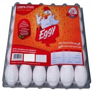 Fresh Eggs - meat and eggs -bio eggs form tunisia ---color - white---size - small (43 - 53 g)	 medium (53 - 63 g) large (63 - 73 g)---quantity required- until 10  container per week ---package- 12 trays per carton, 360 eggs per carton ---terms of delivery-  incoterms 2010---shelf life- 6 months.---mode of payment-  negotiable