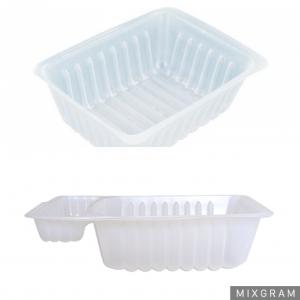 Vente barquettes de frites transparent  - conditionnement barquette de frites transparent alimentaire--barquette de 250g vendu par carton de 3000 unités --barquette de 375g vendu par carton de 2500 unités 