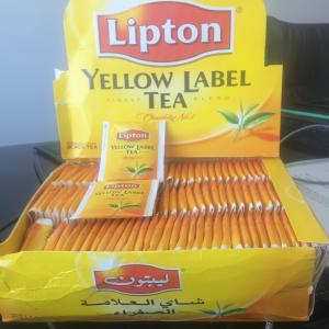 LIPTON TEA YELLOW LABEL 12 X 100 X 2G - coffee cocoa tea dear sir/madam, --we are currently  looking for  lipton tea yellow label 12x100x2g ,  please find attached pics and these are ean codes to make sure that we get the exact product;--ean - 5410033029933--      5410033853002----quantity -                                5 x 20ft containers.--destination- 