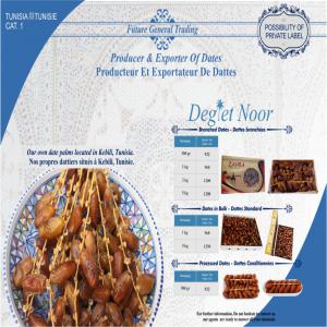 Dattes   Deglet Nour en branches   recolte 2017  - fruits et légumes disponible,  notre propre recolte 2017 en dattes  deglet nour  grade a en branches .--origine - kebili,  tunisie --recolte - nov/dec 2017 --