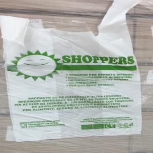 Fournisseur sac bretelle biodégradable  - conditionnement fournisseur de sac bretelle biodégradable 15micro certificat européen blanc avec logo .. carton de 1000pieces 22€ taille - 27+7+7x50 //palettes de 180 colis livraison possible toute la france.pour plus de renseignement veuillez me contacter 