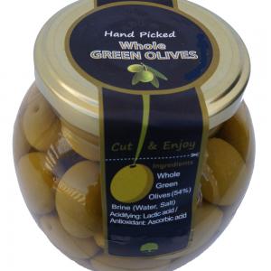 Olives vertes entières 