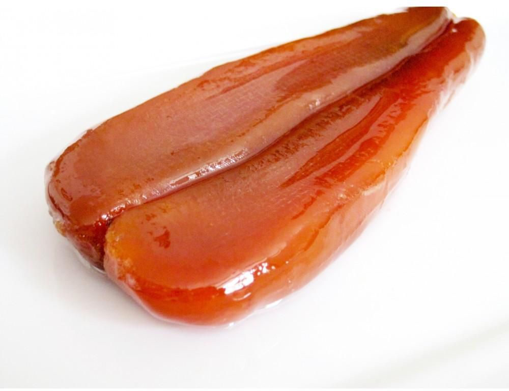 Boutargue (Premium Quality) - poissons bottarga di muggine (séché grey mullet roe)--très riche en oméga 3,  diminue l'anxiété et augmente l'aphrodisiaque.--faible teneur en sodium,  pas de déshydratation,  bon goût dans la bouche.