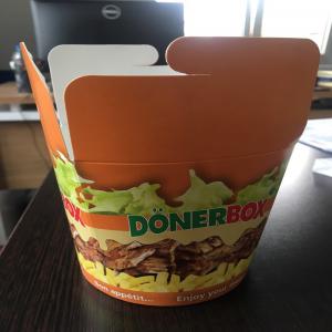 Noodle box 26oz 750ml - autres nous sommes à la recherche d'un fournisseur de ce type de pot personnalisé.----désignation - pot pour utilisation chaude--poids - 26oz--volume - 750ml--d- 100mm --h- 95mm--top- 80*100mm--carton plastifié --bonne isolation--large ouverture----veuillez nous communiquer vos 