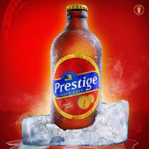 Bière prestige  - boisson alcoolisée la plus célèbre des bières haïtiennes,  la bière prestige,  en vente à paris en gros. livraison possible en région parisienne frais en fonction de la commande 