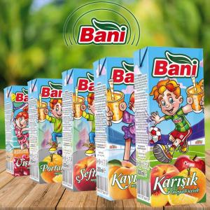 JUS DE FRUITS  - boissons non alcolisée nous vous  présentons une excellente gamme de jus de fruits en brique de 200ml d'excellente qualité agréable à dégusté. --27 briques dans un carton et 4000 cartons dans un conteneur. prix cif du carton 2, 95$--mode de paiement 30% à la commande et le s