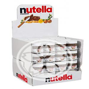 Nutella 25 gr - patisserie nutella 25 gr  --text -  fr.--display 64 pcs--palette 144 c--price ex-warehouse paris france--dluo  fresh production----kindly advise asap if you have interest in this offer.----prices are ex-warehouse paris france. at your request we can make an offer of transport to your warehouse--some products h