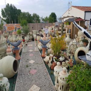 lot de Poterie - autres vend un lot de poterie,  plus de 2000 pièces,  cause travaux.--valeur 35000 euros,  prix de vente- 15000 euros.--différents modèles,  amphores,  jarres,  pots..