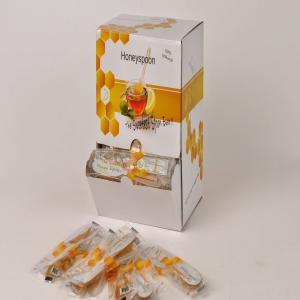 Honeyspoon , Honinglepel, cuillere a miel ,  - sweet the honey spoon is een handig lepeltje en bevat 100% bloemenhoning.--lekker voor in de thee,  koffie,  yoghurt of als lekker zoet tussendoortje.--the honey spoon is zeer eenvoudig in gebruik. verwijder het lipje,  roer de the honey spoon in de warme drank totdat de honing is opgelost.--geniet nu van de