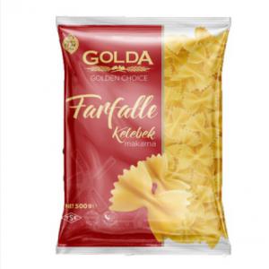 Pâtes: Farfalle 500 g - féculents nous avons en belgique un stock immédiatement disponible avec 4 sortes de pâtes. --- farfalle--- prix compétitifs- €0.38 par paquet --- conditionnement -paiement par virement bancaire ou cash--- quantite -quantité illimitée par palettes & camions----commande minimum