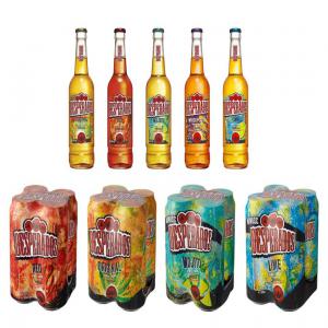 Offre bières DESPERADOS - boisson alcoolisée 25 palettes de bières desperados,  en canettes,  bouteilles ou mixte.--prix canette- 0.92 € / unité (500 ml)--desperados red 5, 9% --desperados original 5, 9% --desperados mojito 6% --desperados lime 3% --une palette = 1728 unités----prix bouteille en verre- 1.06 € / unité (4