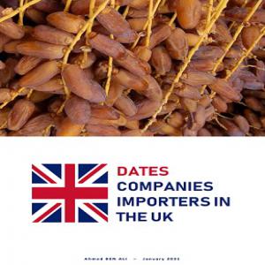 DATES COMPANIES IMPORTERS IN THE UK - fruits and vegetables dear sir, ----we provide a recent list (january 2021) of real importers of dates in the united kingdom (uk). 141 importers with their contact détails- (company name,  logo,  address,  phone,  fax,  email,  web site…).----file type-                      pdf----total pages -                49 pages---