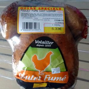 Recherche poulets fumés halal sans electronarcose