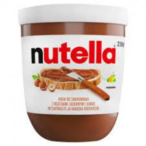 Nutella toutes tailles - produits sucrés nous sommes une entreprise polonaise qui vend des bonbons et des boissons dans toute l'europe. nous avons notre propre entrepôt à varsovie,  ainsi que la possibilité de livrer des marchandises partout en france et en europe.--l'objet de la vente est nutella,  toutes les tailles son