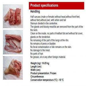 FROZEN PORK CARCASS 6 WAY CUT - viandes et oeufs nous offrons du porc congelé d’origine espagnole,  produit par les principaux producteurs espagnols avec licence d´exportation pour l’asie,  l’amérique,  etc.----tous les documents contractuels ainsi que le paiement sont effectués directement par le producteur----le mode de paiemen