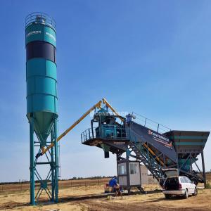 LOCATION CENTRALE A BETON ET CAMIONS TOUPIE  - matériels machines bonjour,  je dispose ma nouvelle centrale à béton mobile de la marque constmach d'une capacité de 60 m³/h et 5 camion toupie état neuf et une pompe à béton à la location en guinée 🇬🇳.pour plus d'informations merci de me contacter