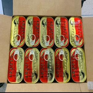 Vente conserve de sardine - poissons produits canned sardine 125g--origine morocco--carton 50 canneds--conteneur 3250 cartons--oil végétal/tomates/spicy oil--