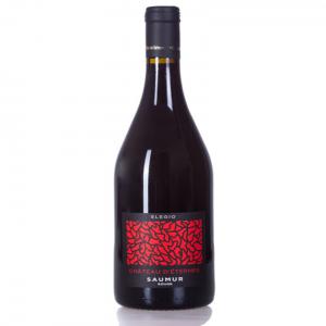 SAUMUR ROUGE ELEGIO 2018 - vins saumur rouge elegio 2018 - 75cl - --vin 100% cabernet franc--la robe rouge grenat est particulièrement attractive,  par sa puissance et ses reflets brillants. --le nez respire la belle maturité des raisins sur un millésime ensoleillé,  des fruits rouges frais et cuits de pe