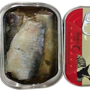 Concerve de sardineq - conserve semi conserve produits canned sardine 125g--origine morocco--carton 50 canneds--conteneur 3250 cartons--oil végétal/tomates/spicy oil