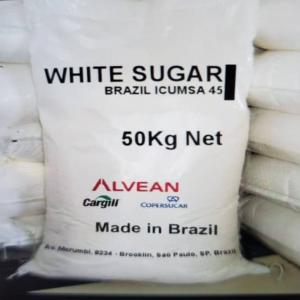 Sucre ICUMSA45 brésilien au port de Douala