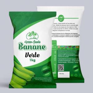 Banane verte sous vide - fruits et légumes j’exporte les bananes vertes en conteneur de 22 tonnes jusqu’au port de havre depuis l’ouganda,  le prix de vente en gros est de 3500€ par tonnes