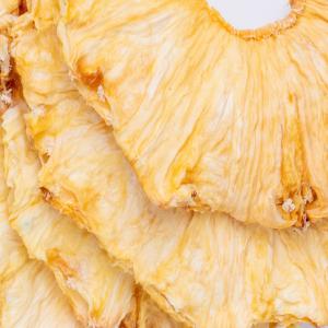 Organic dried pineapple - fruits and vegetables dried fruits processor,  yearly production capacity over 110 tons. heat pump drying,  ecocert certification,  packaging 2 to 5 kg in vacuum bags