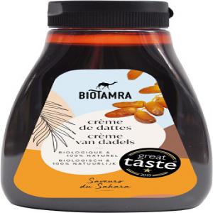 Crème de dattes BIO - produits sucrés délicieuse crème de dattes biologiques,  sucrée naturellement et non raffinée. elaborée à partir d’une recette traditionnelle et unique,  préservant ainsi les nutriments et la saveur de nos dattes. pour sucrer vos smoothies,  céréales,  yaou