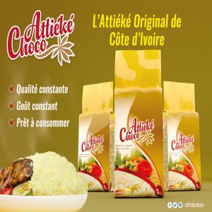 Partenariat pour la vente d'ATTIEKE CHOCO  - céréales nous sommes une industrie agroalimentaire spécialisé dans production d'attiéké et propriétaire de la marque attieke choco  qui est un produit d'origine ivoirienne. nous sommes à la recherche d'un représentant et partenaire de vente.--contactez nous po