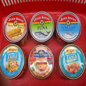 Canned Tuna - fish dear sir/madam,  (hs 160414)--we would like to offer- canned tuna. flake,  chunk or solid with media of vegetable oil,  tomato sauce or brine (salt water). packed in tin can with nett weight- 80gr up to 3kg. retail item- 80gr-200gr. catering item- 2kg and 3kg. drain weight- 70%-75%. can type - normal o