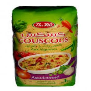 Couscous assaisonner  - céréales nous pouvons vous fournir du couscous assaisonner blé dur de--tres  très bonne qualité ( couscous sec parfumé avec des herbes naturelles ) paquets de 01 kgrs et 0, 500 grs fabriqué dans nos usines d'algérie nouvelles productions 