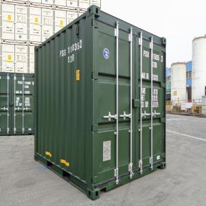 10ftx8ft single trip shipping containers - other the 10 foot storage container is a popular pick among industries around the world. find out why right here. we’ll tell you how to get your container at the best prices. the dimensions of a 10 foot storage container are- height- 8ft 6in,  width- 2.9m,  width metric- 8ft,  length- 2.44m.--it has a payloa