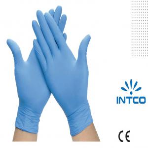 Gant Nitrile bleu non stérile, non poudré. - hygiene entretien le gant d’examen en nitrile est un gant idéal pour les personnes sensibles aux allergies provoquées par le latex et la poudre dans leur environnement quotidien ---- excellente résistance,  très faible risque de perforation--- très bonne tolérance au contact d