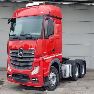 Mercedes Actros 3348 6X4 - transport transit logistique streamspace standklima 2x tanks euro 6--2015 | 480.538 km | automatique | 480 hp | euro 6 | 6x4--spécifications générales--référence nr--70180231--marque--mercedes--type--actros 3348--cabine--streamspace--côté conducteur--gauche--kilométrage--48