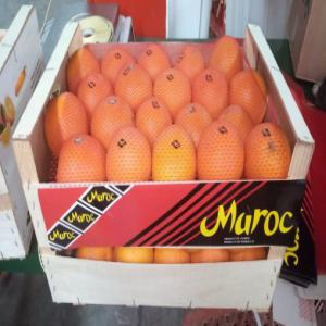 ORANGE JUS  - fruits et légumes je vous présente notre produit orange valencia maroc late cat.1 export calibre de 1a 7 en caisse ou carton 15kg et en paloxe