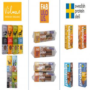 Fournisseur pour nos crackers de luxe  - autres  une petite boulangerie aux grandes saveurs,  sans additif ni conservateur et entièrement sans gluten. fabriqué en suède à hofors avec des ingrédients majoritairement bio.----nos produits sont des crackers qui conviennent à toutes les occasions et qu’on peut 